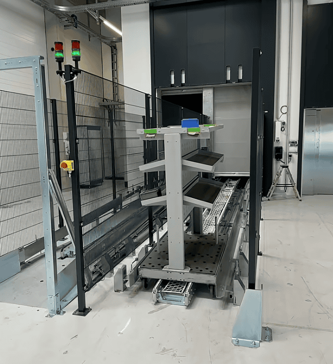 Rollwagen Fördertechnik Mit Hebern