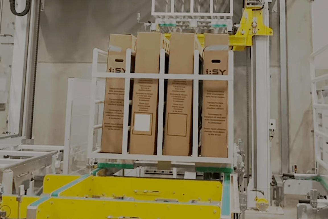 Headerbild Vollautomatisierte Kartonlagerung Für Kettler Alu Rad