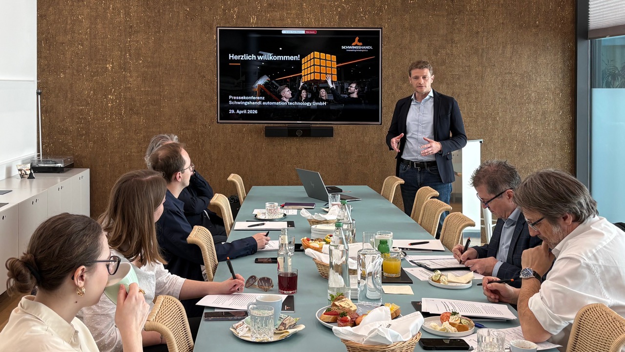 Schwingshandl Pressekonferenz April 2026 - Markus Sturm gibt die neuesten Informationen weiter