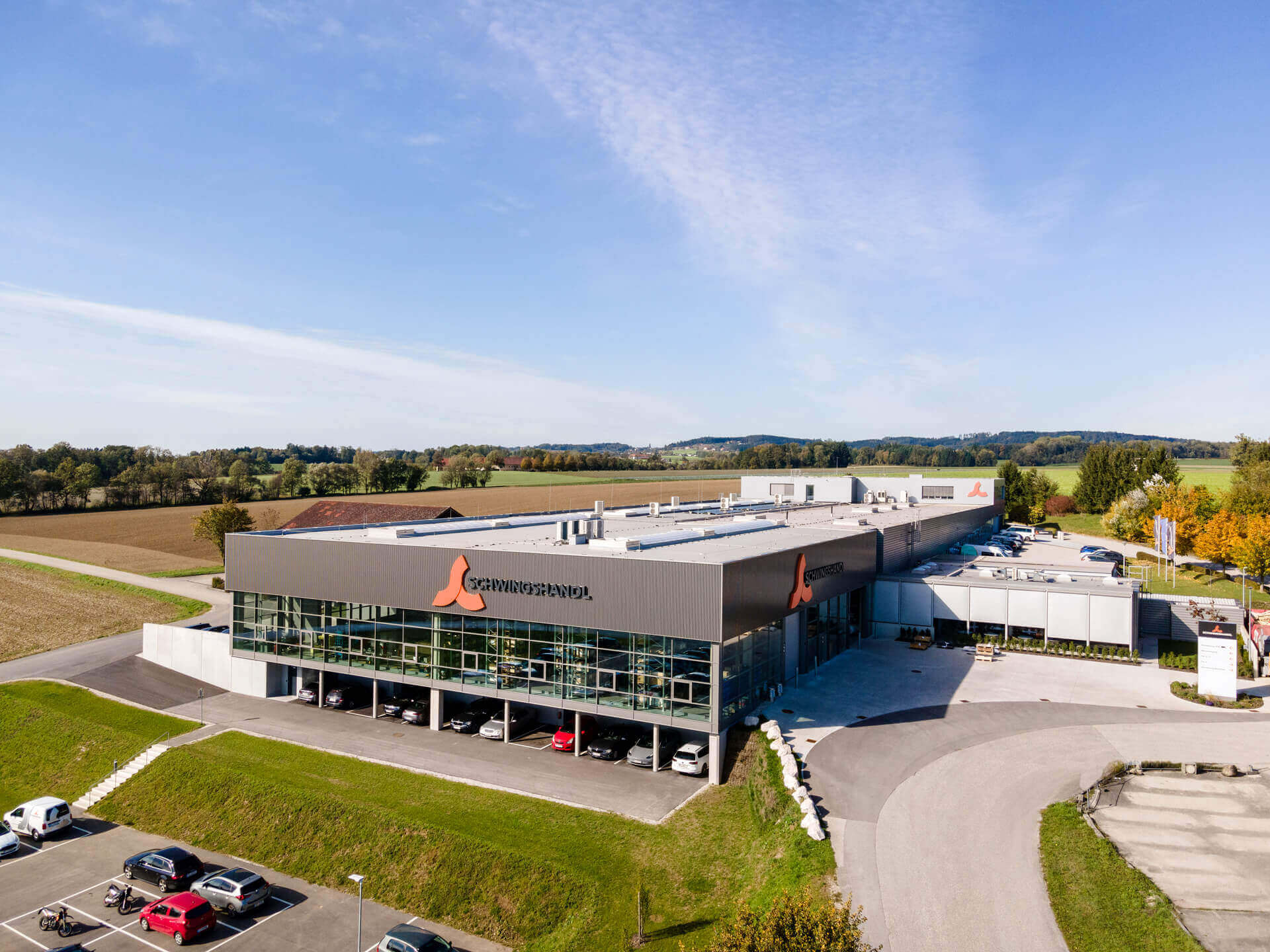 External view and surroundings of the Schwingshandl facility